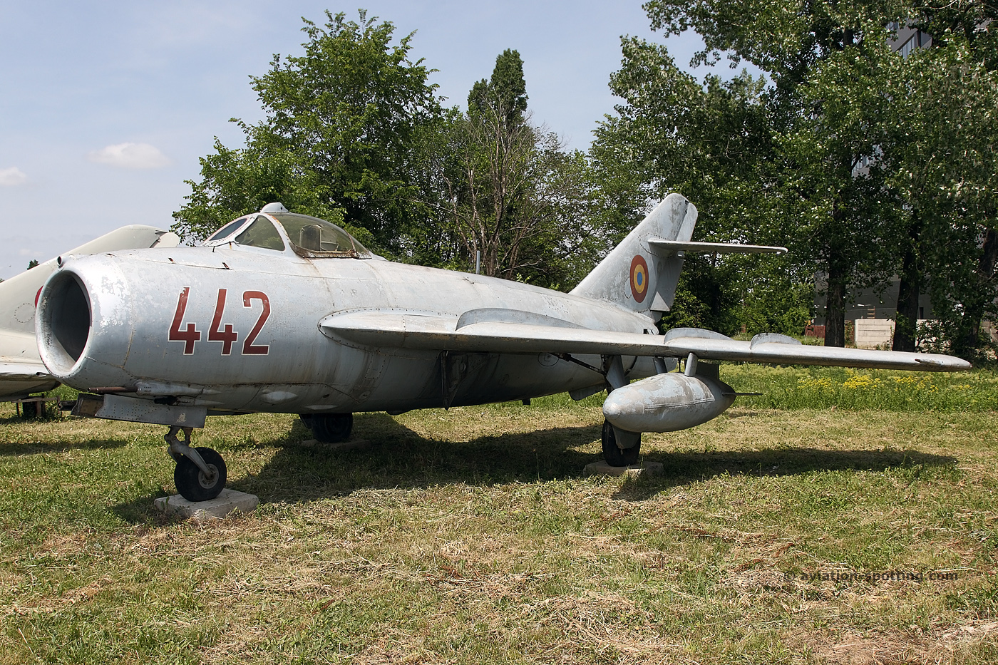 Romanian Air Force Mikoyan-Gurevich Mig-17F Fresco 442