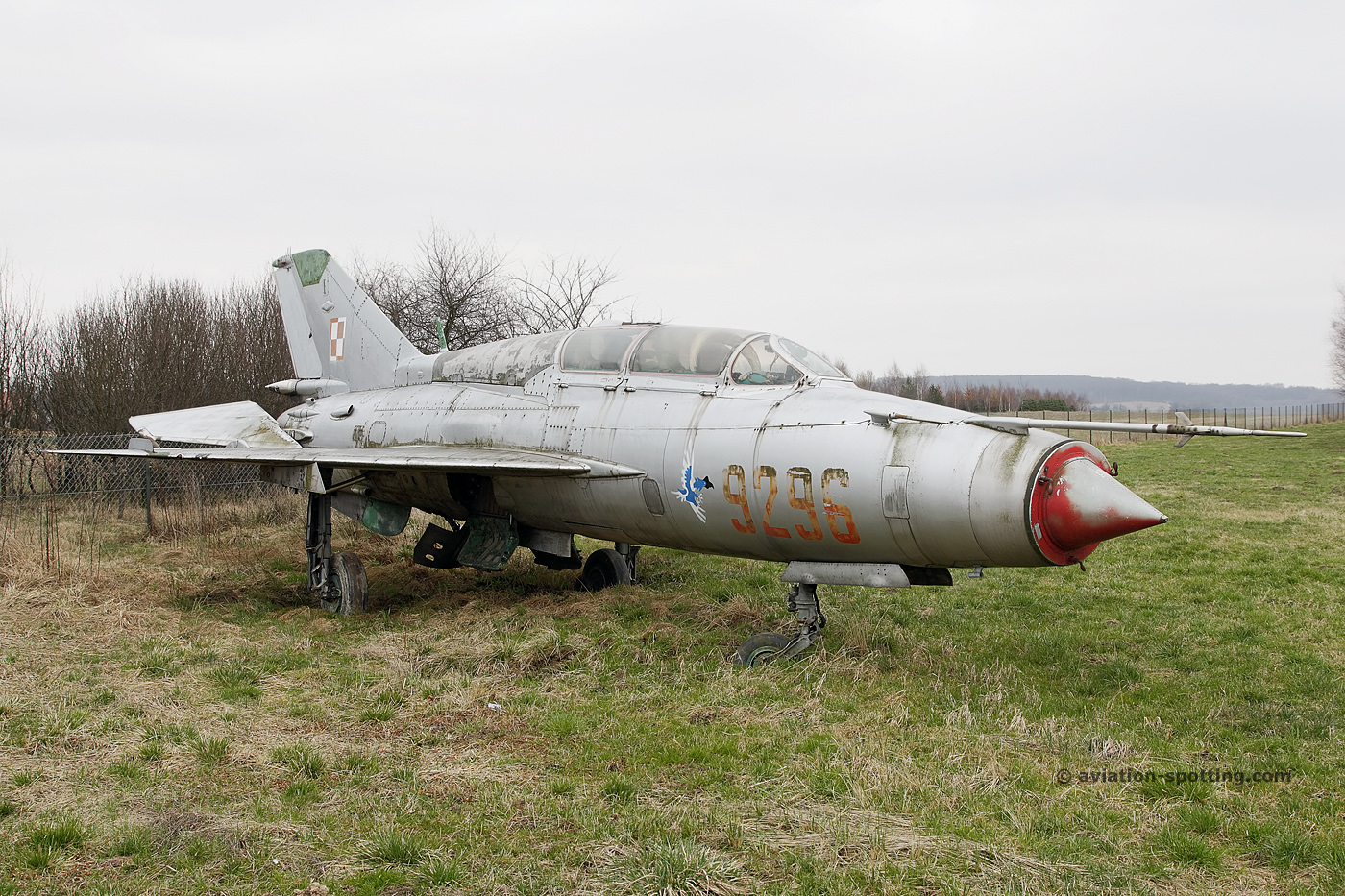 9296 Mikoyan-Gurevich MiG-21UM Lancer B Polish Air Force