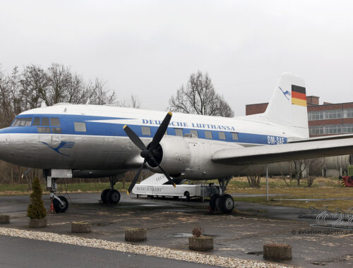 DM-SAF VEB Flugzeugbau IL-14P Deutsche Lufthansa